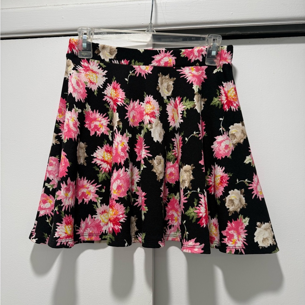 WOMENS Très Bien Mini Floral Skirt Size Large